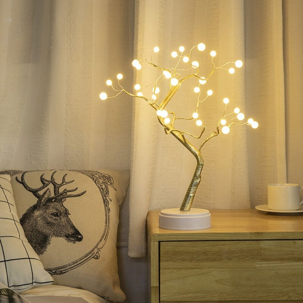 Desk Lamp Bonsai Lighted Tree