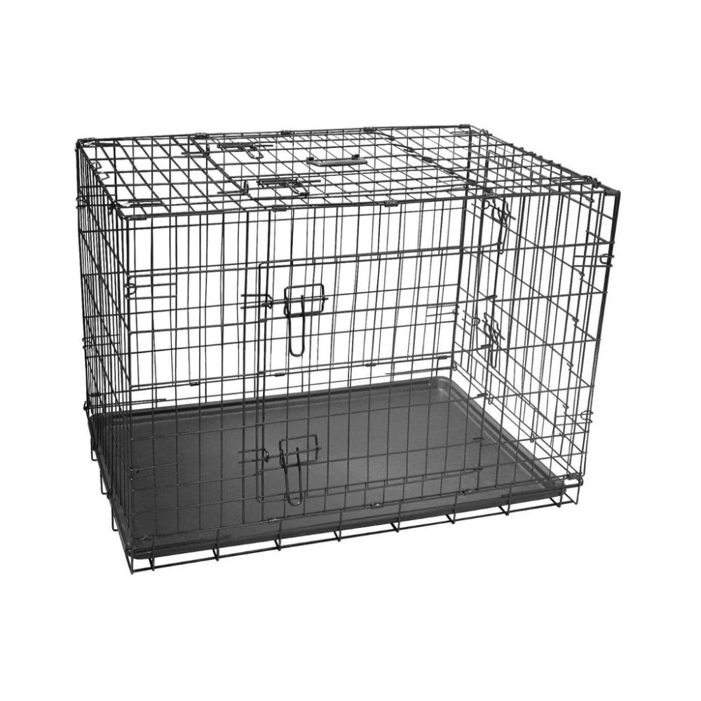 Foldable Rust Resistant Dog Cage 24"