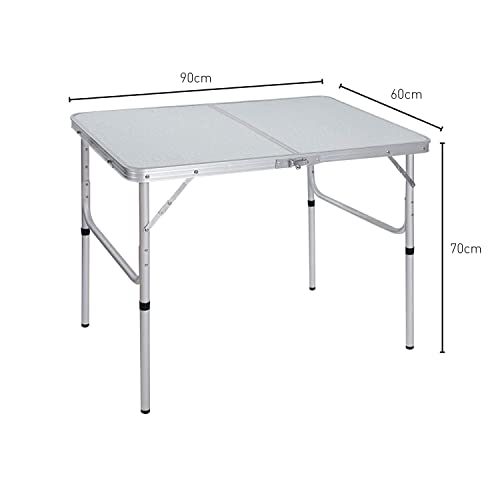 Camping Table 90cms - Silver