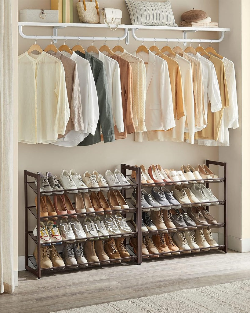 8-Tier Shoe Rack Storage - 32 pairs