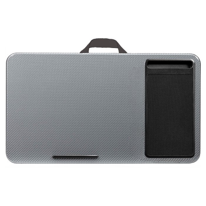 Multifunctional Portable Bed Tray Lap Desk (Silver Grey)