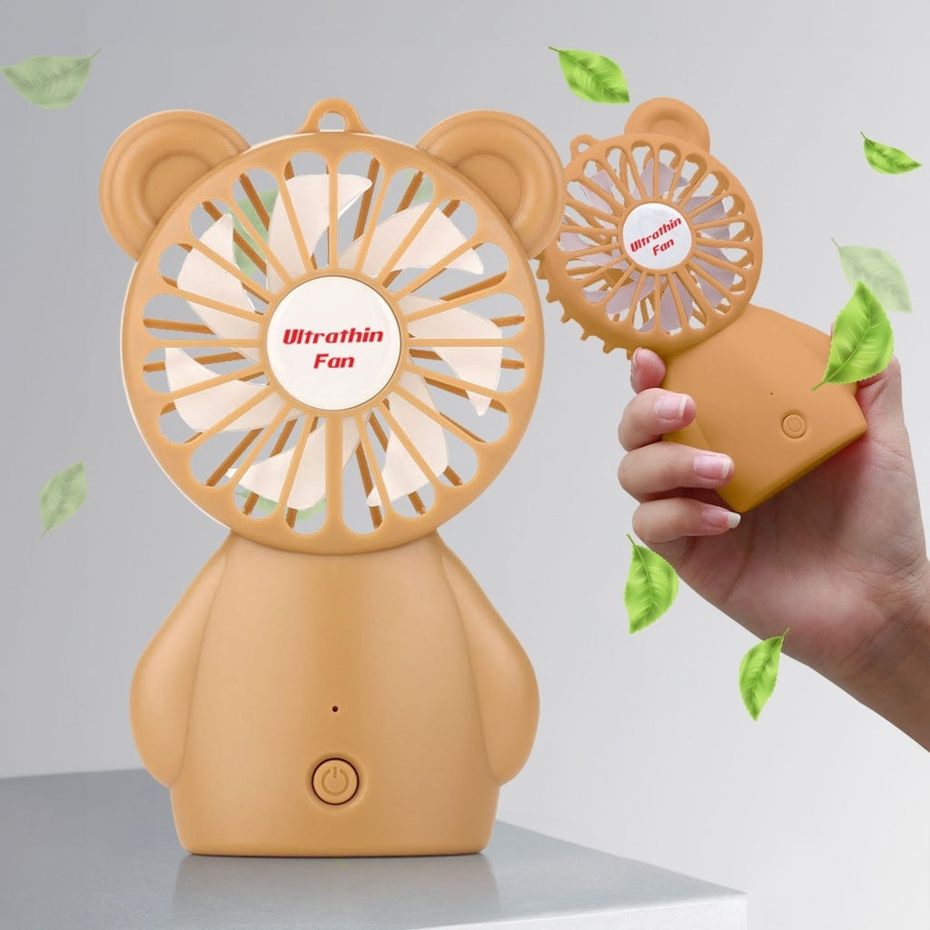 Rechargeable Handheld Fan (Coffee)