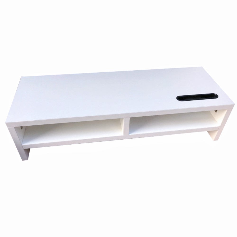 Ergonomic Monitor Stand with 2 Storage