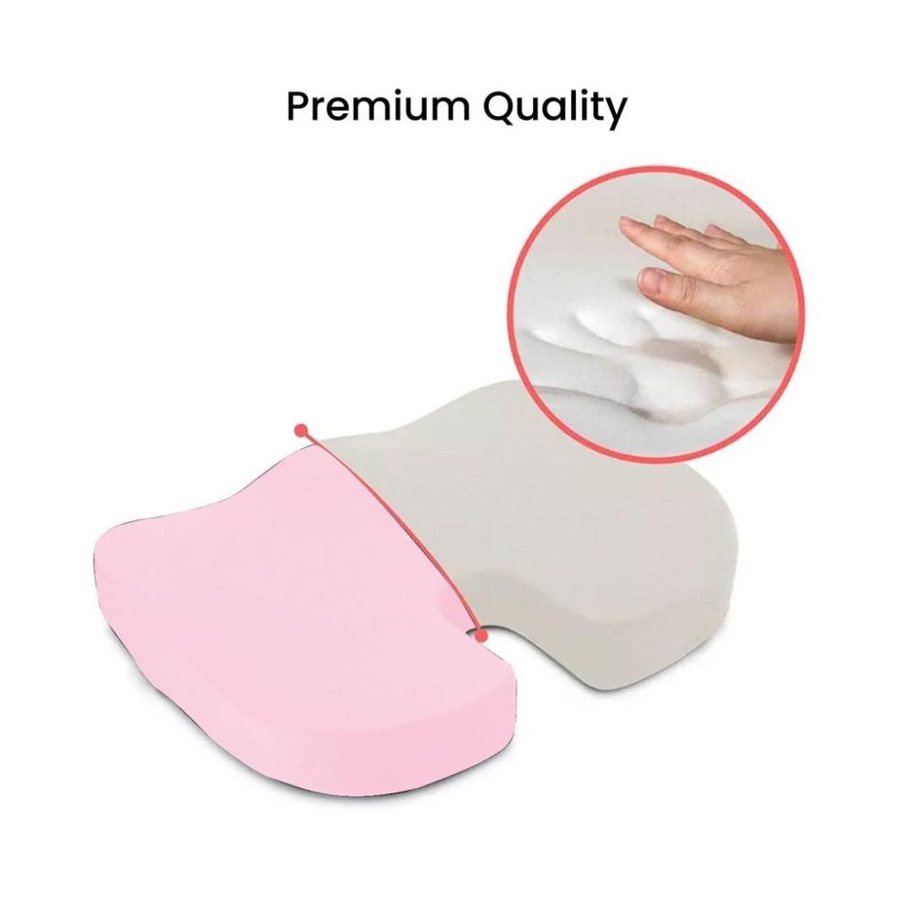 Memory Foam Seat 'U' Shape - Light Pink