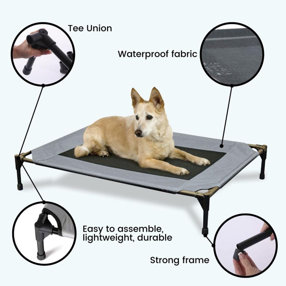 Pet Outdoor Waterproof Camping Bed (XL - Army)