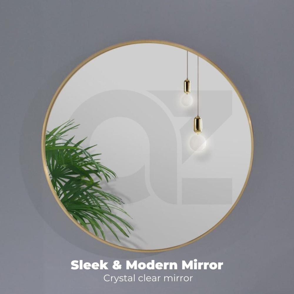 Round Mirror Without LED Lights - 60cms