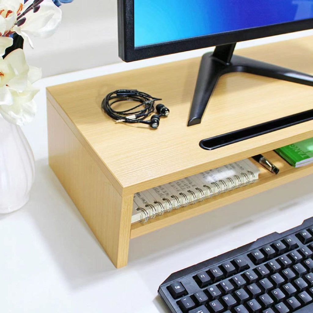 2 Tiers Desktop Organizer Monitor Stand