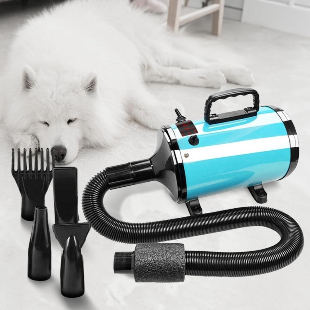 Basic Adjustable Pet Hair Dryer - Blue