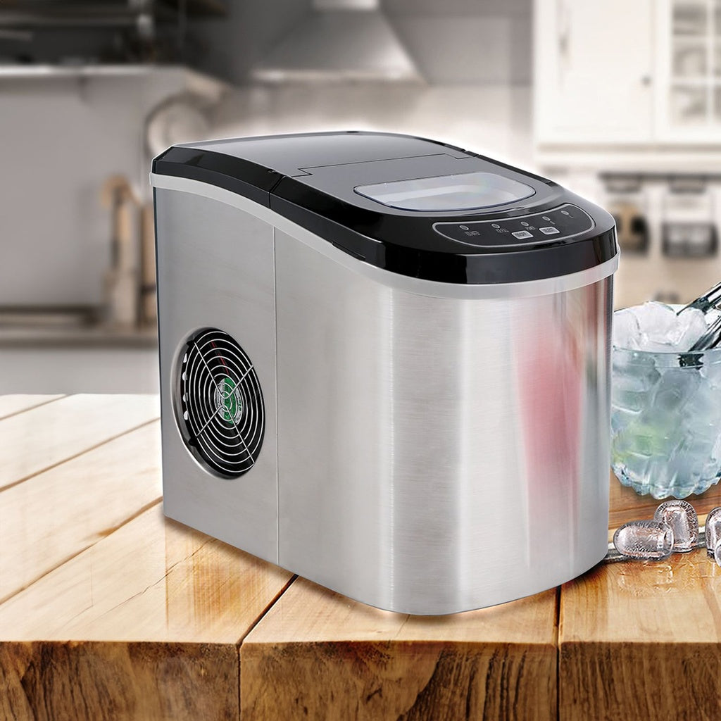 Ice Maker Machine Stainless Steel - 2.2L