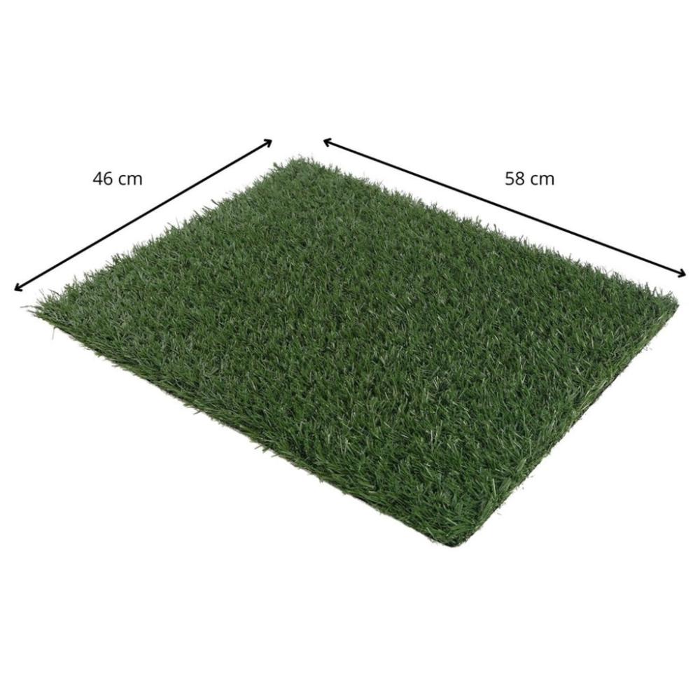 Eco-Friendly Pet Potty Grass Mat - 1 Piece