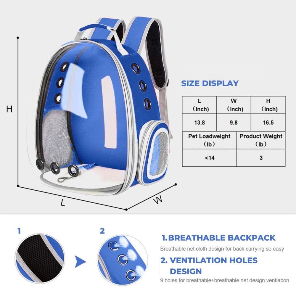 Safety and Comfort Space Capsule Backpack - (Blue)