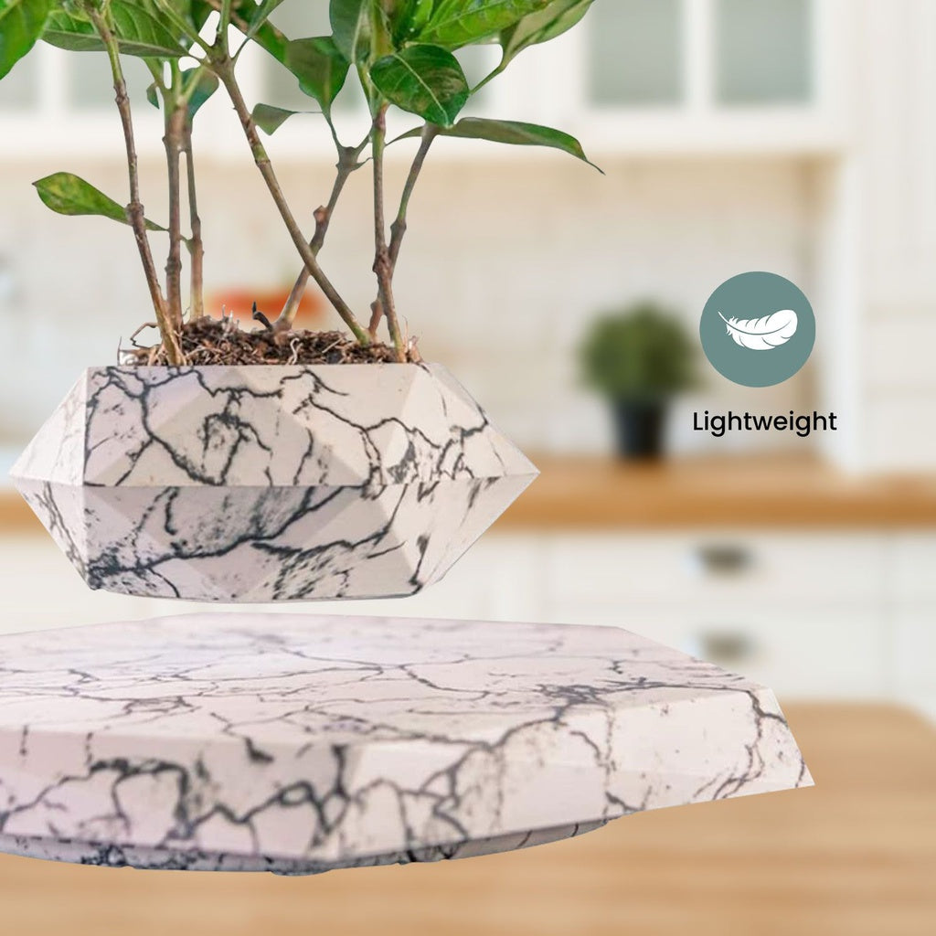 Magnetic Levitating Plant Pot Marble