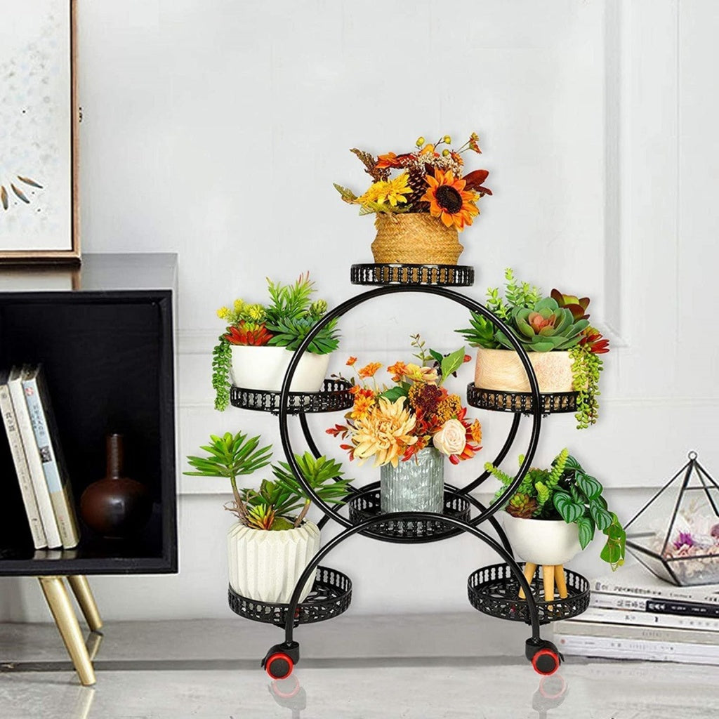 Indoor Outdoor Flower Holder Stand Shelf Display