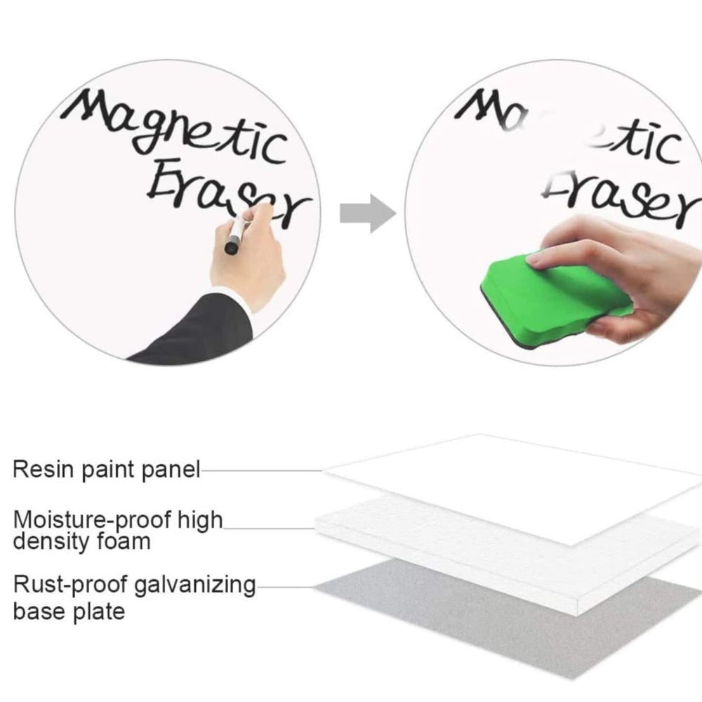 Portable Magnetic Home and Office Whiteboard 90X60cm