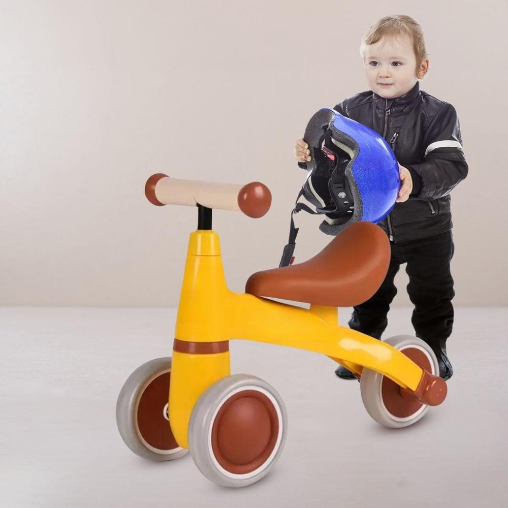 3 Wheels Baby Balance Bike - Yellow