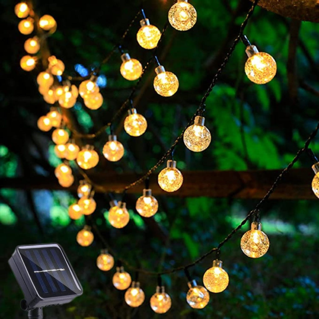 100 Light Bulb Solar String Light (Warm Light)