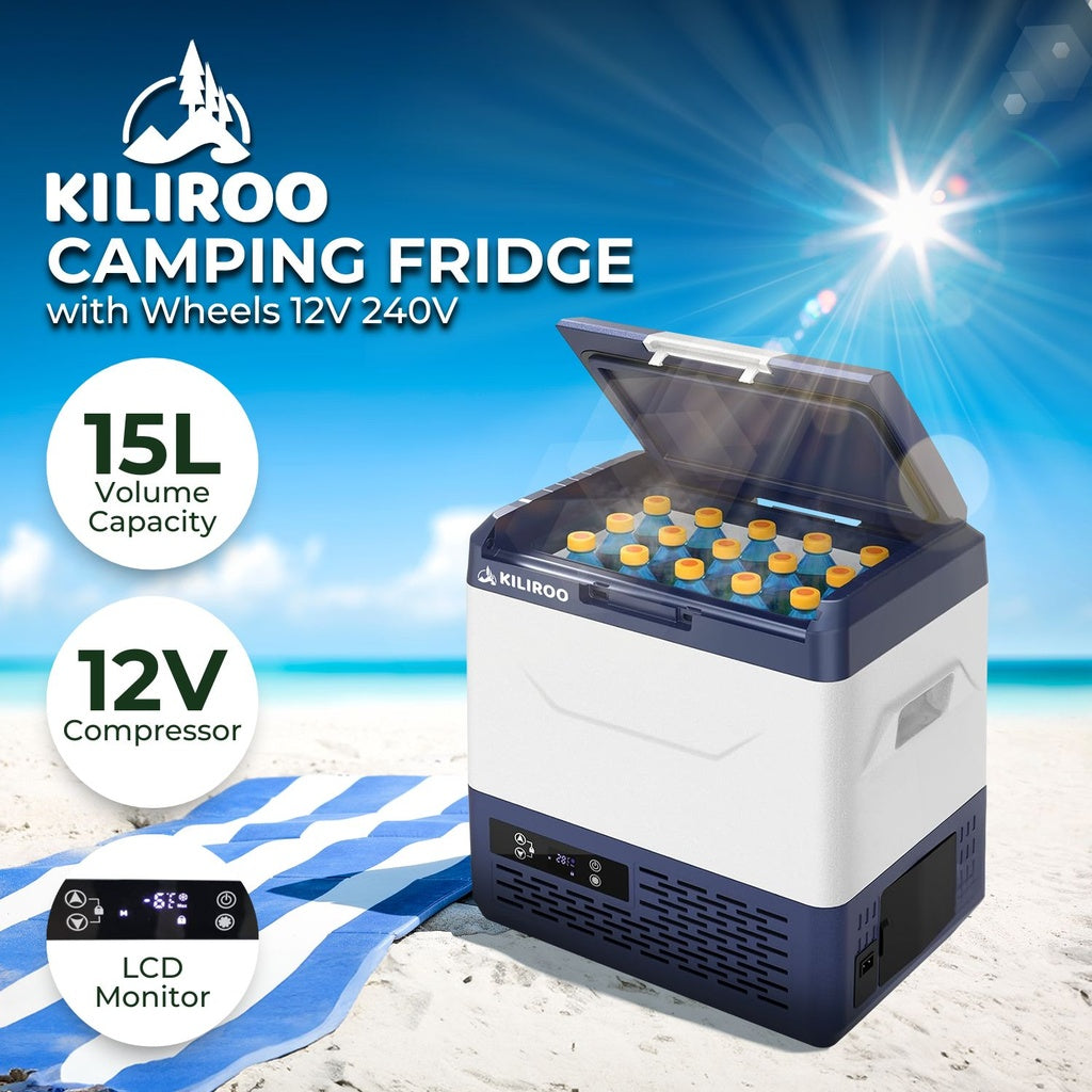 Compressor Portable Camping Fridge - 15L