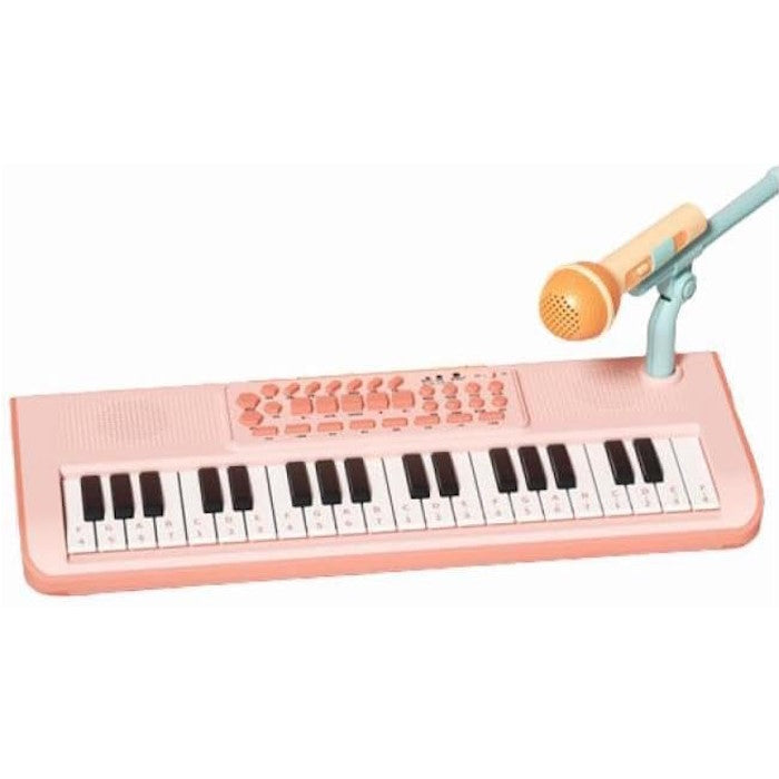 Kids Toy Musical Educational Electronic Piano Keyboard (Pink)