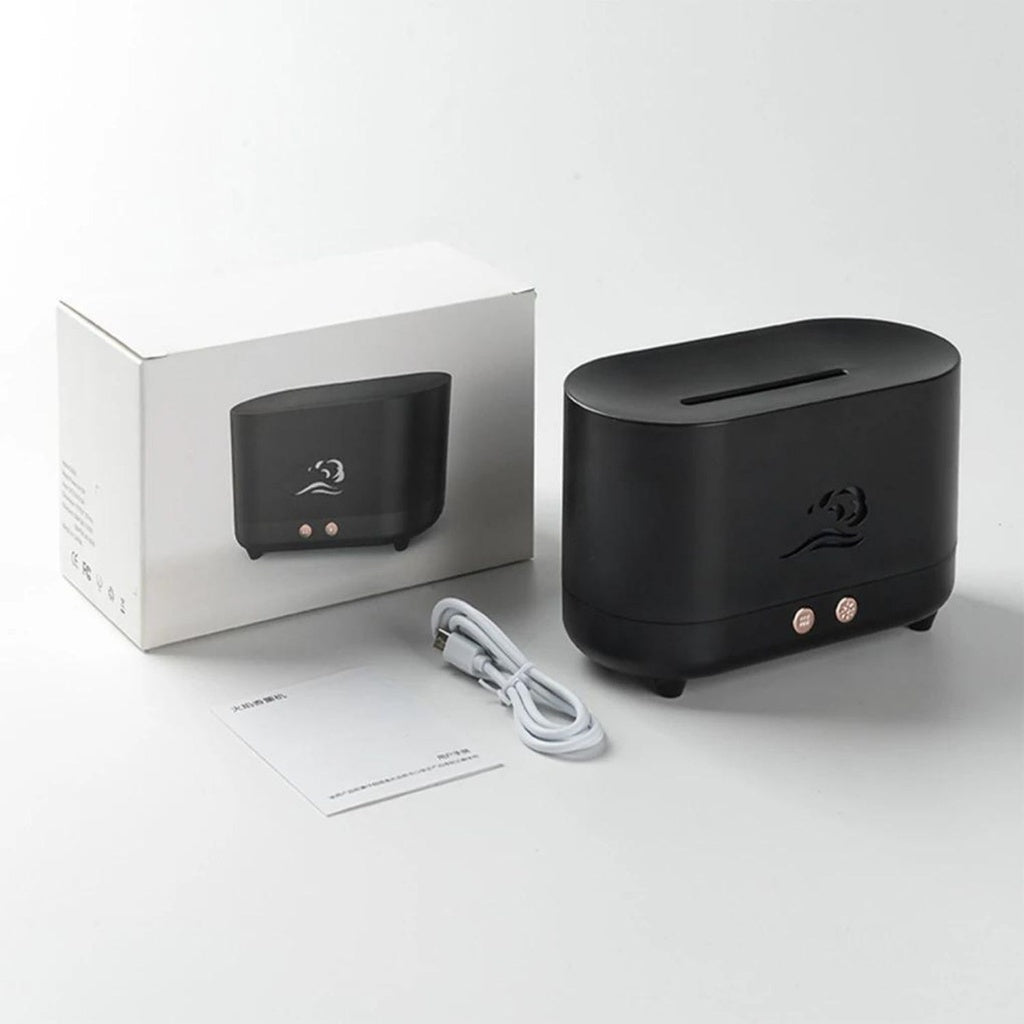 Flame Humidifier Wind 225ml Black