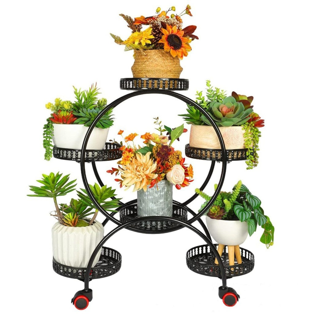 Indoor Outdoor Flower Holder Stand Shelf Display