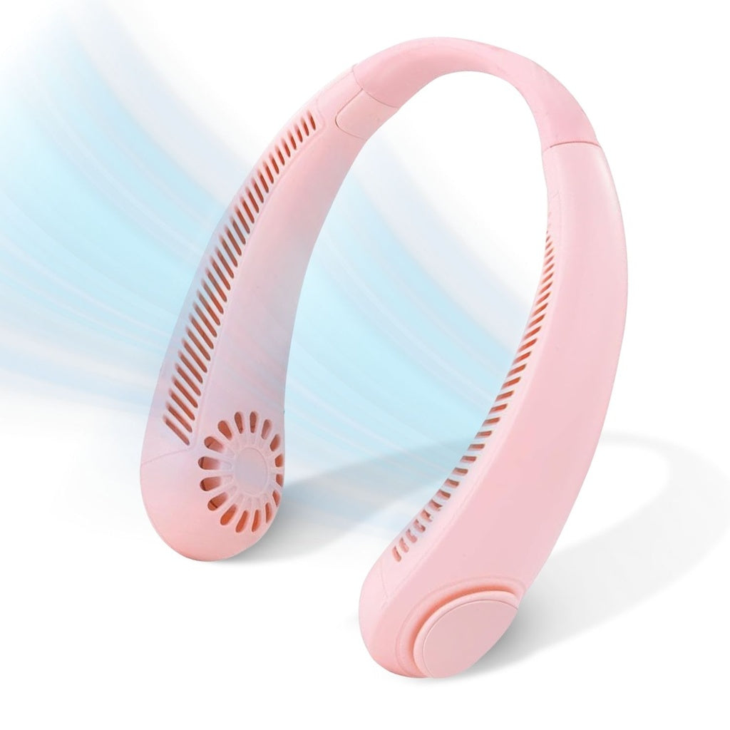 Rechargeable Neck Fan (Pink)