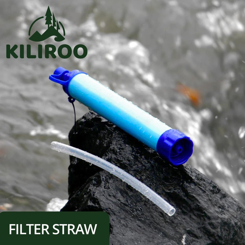 Ultralight and Durable Water Filter Straw