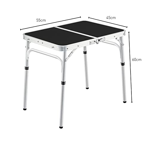 Camping Table 60cms - Black