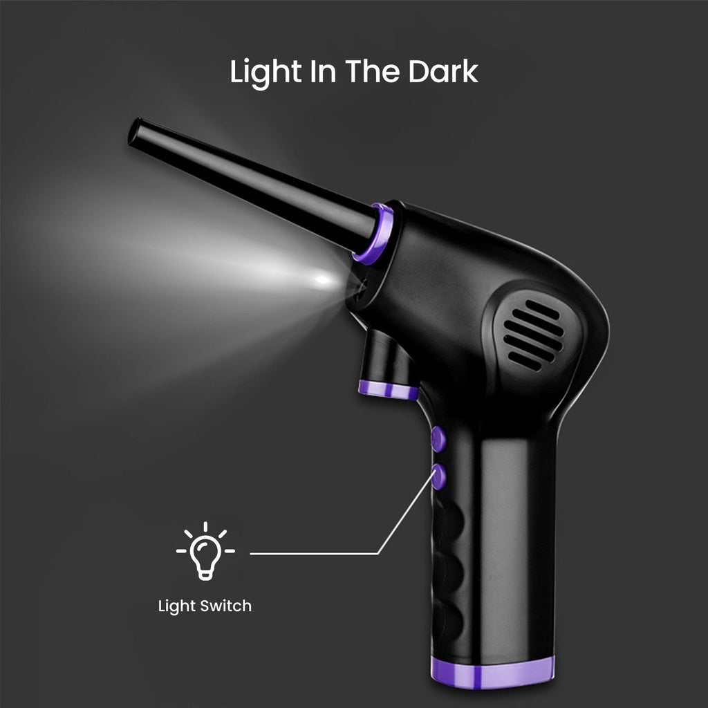 LED Light Cordless Air Duster - 38000RPM