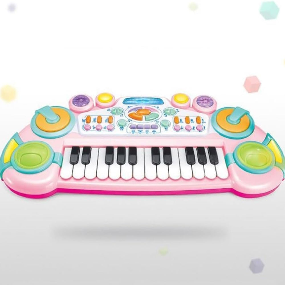 Kids Toy Musical Electronic Piano Keyboard (Pink)