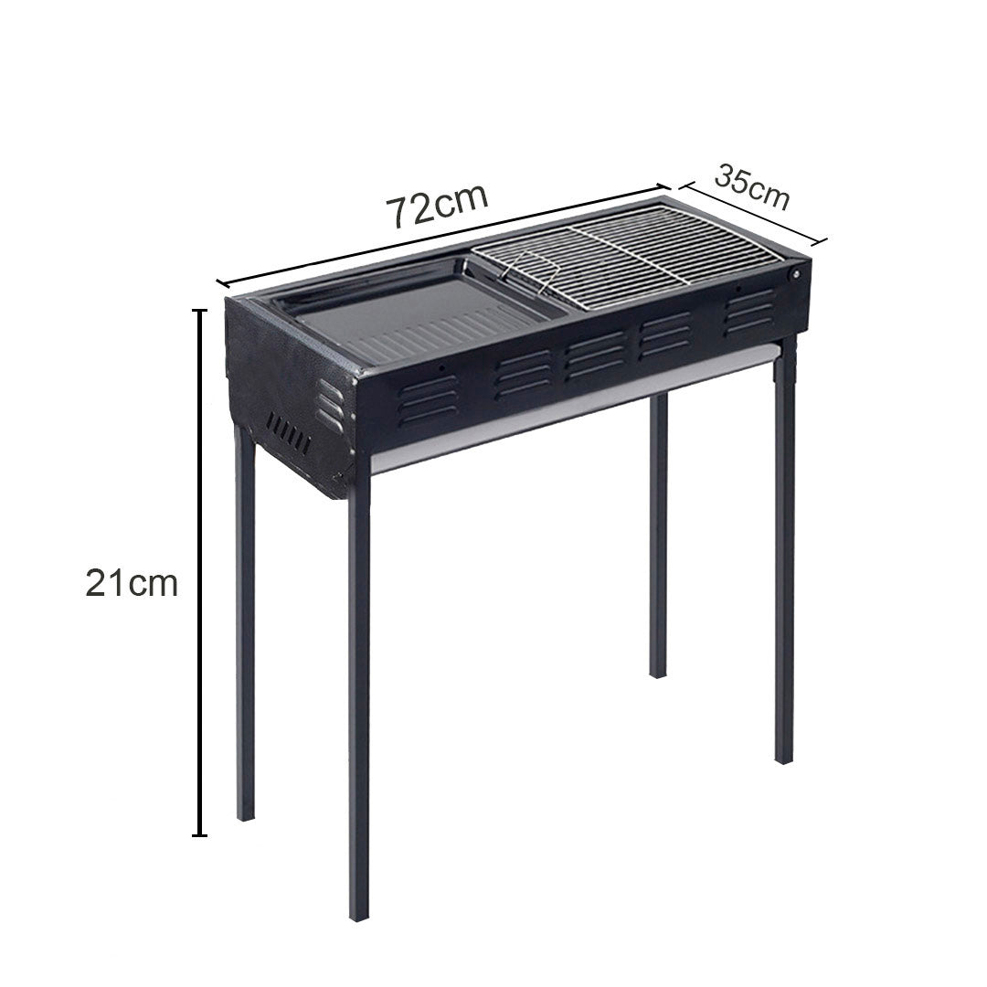 72cm Portable Foldable Thick Charcoal Grill