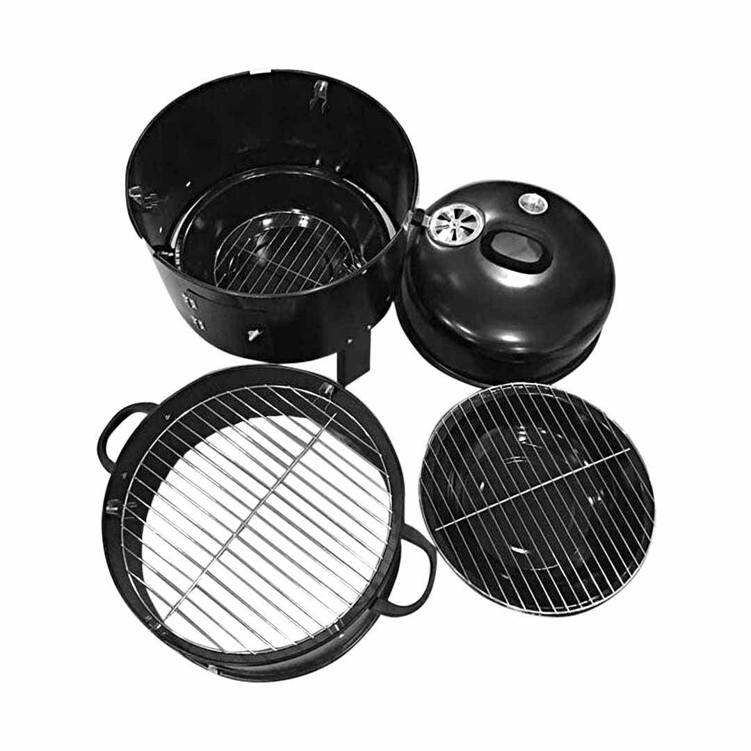 3 in 1 Outdoor Charcoal BBQ Grill