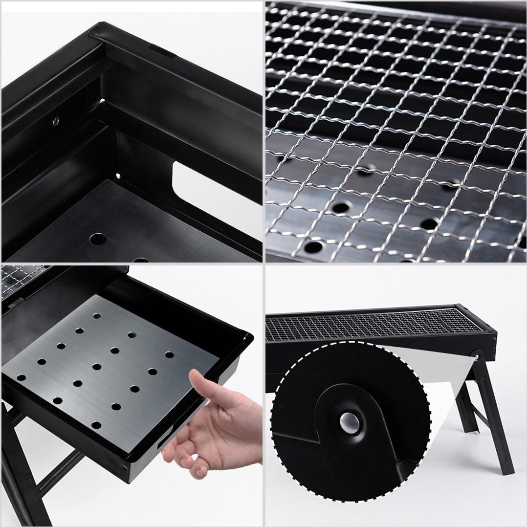 60cm Portable Box-type Charcoal Grill