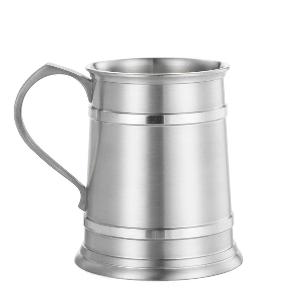 Royal Selangor Straight Sided Tankard In Wooden Gift Box