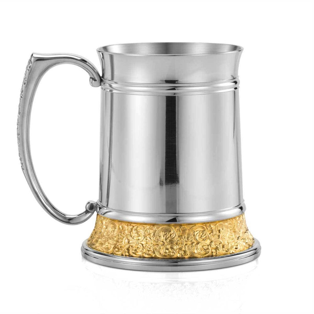 Royal Selangor Classic Expressions Gilt Pewter Tankard