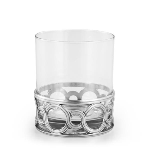 Royal Selangor Medallion Style Pewter Whisky Tumbler