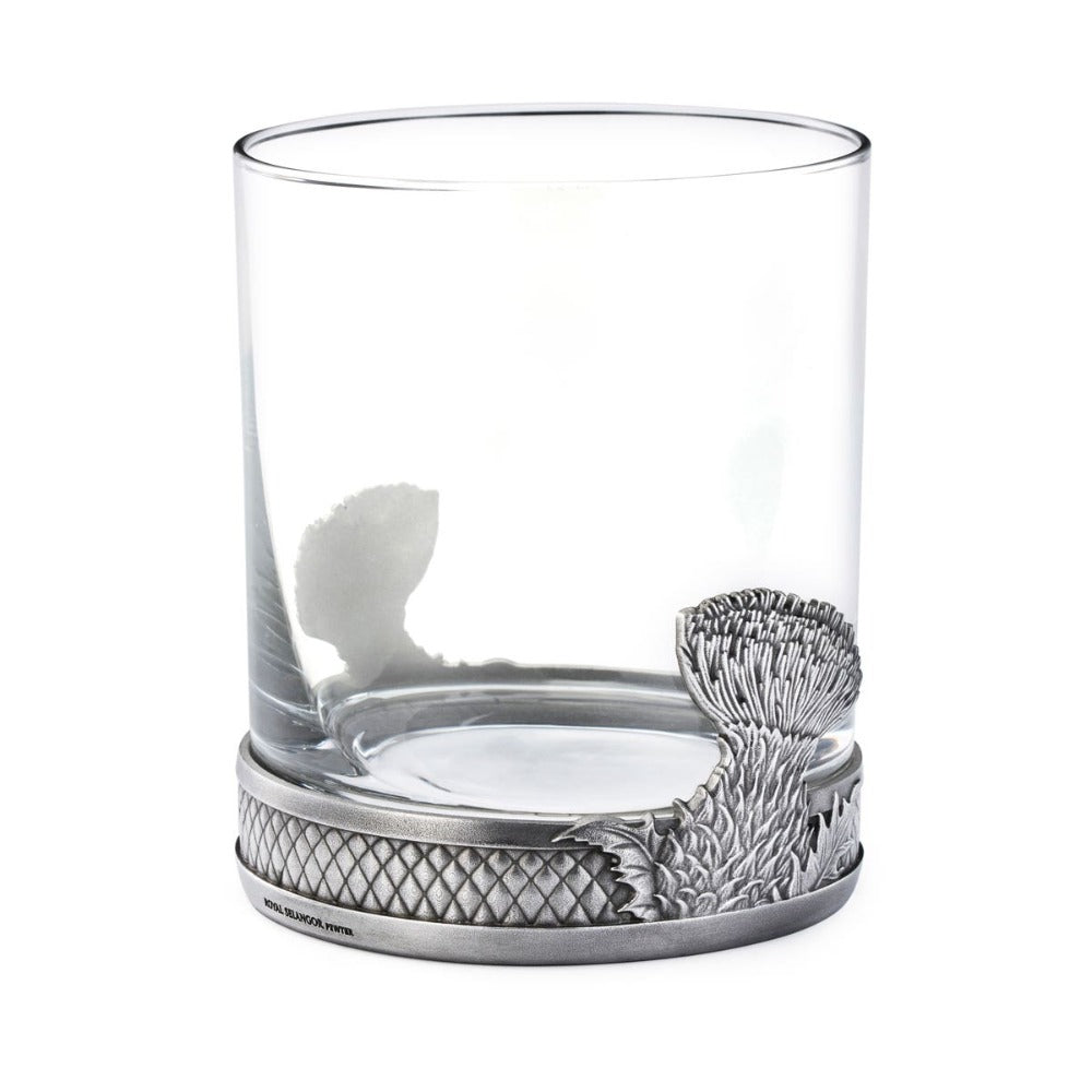 Royal Selangor Thistle Pewter Whisky Tumbler