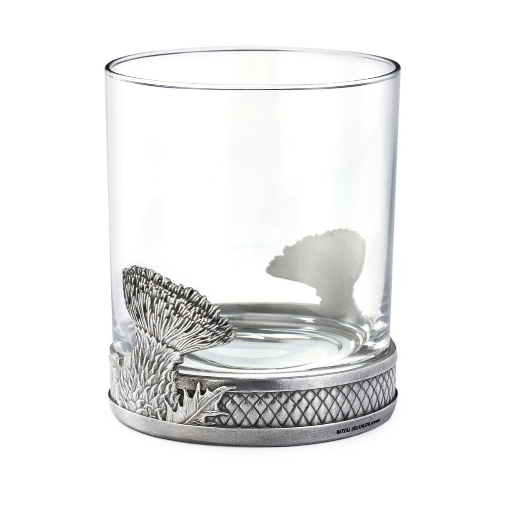 Royal Selangor Thistle Pewter Whisky Tumbler