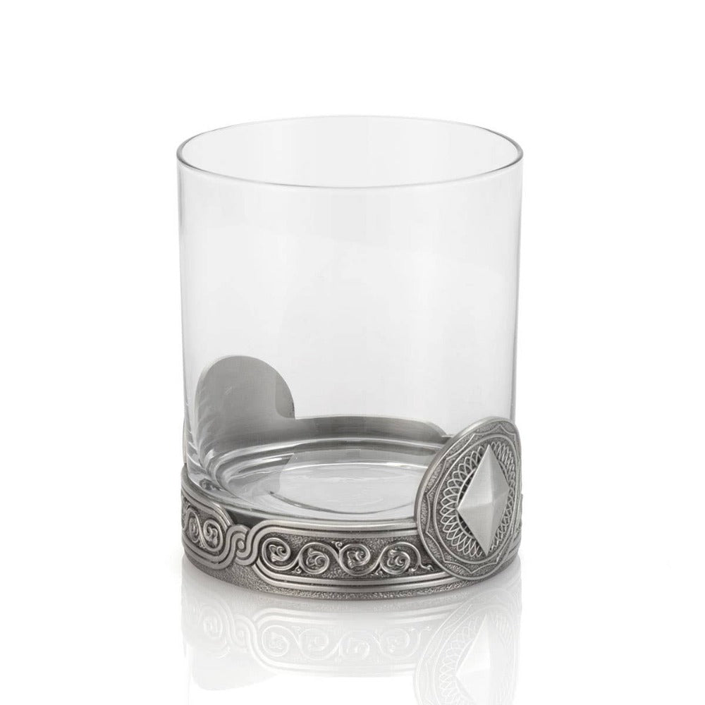 Royal Selangor Diamonds Pewter Base Whisky Tumbler