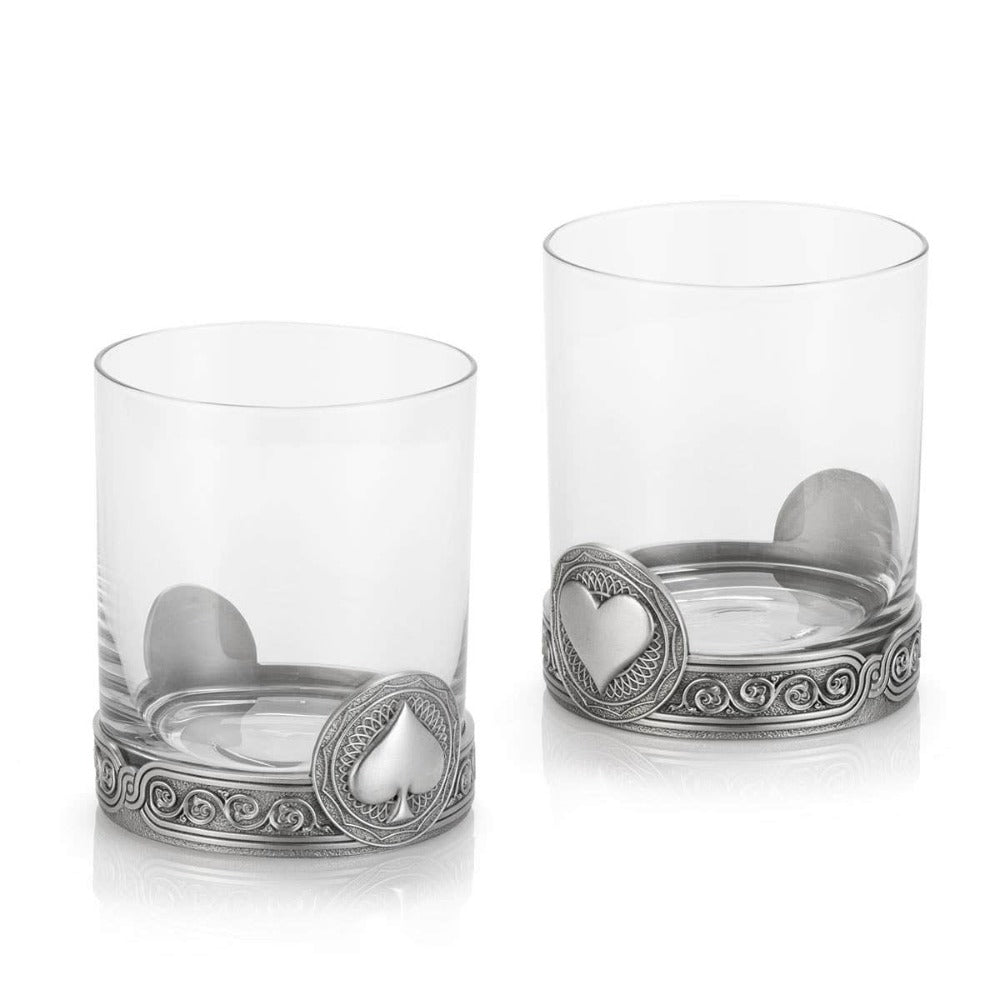 Royal Selangor Pewter Ace 4 Pcs Tumbler Set