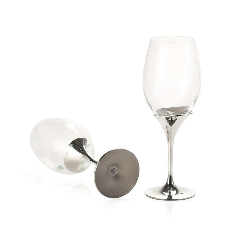 Royal Selangor Domaine Pewter White Wine Glass Pair