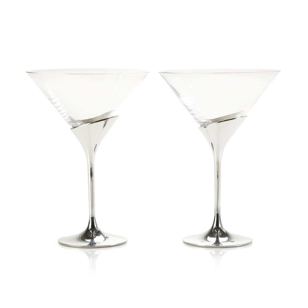 Royal Selangor Domaine Pewter Martini Glass Pair