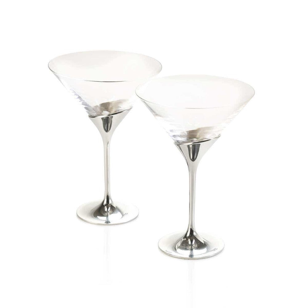 Royal Selangor Domaine Pewter Martini Glass Pair