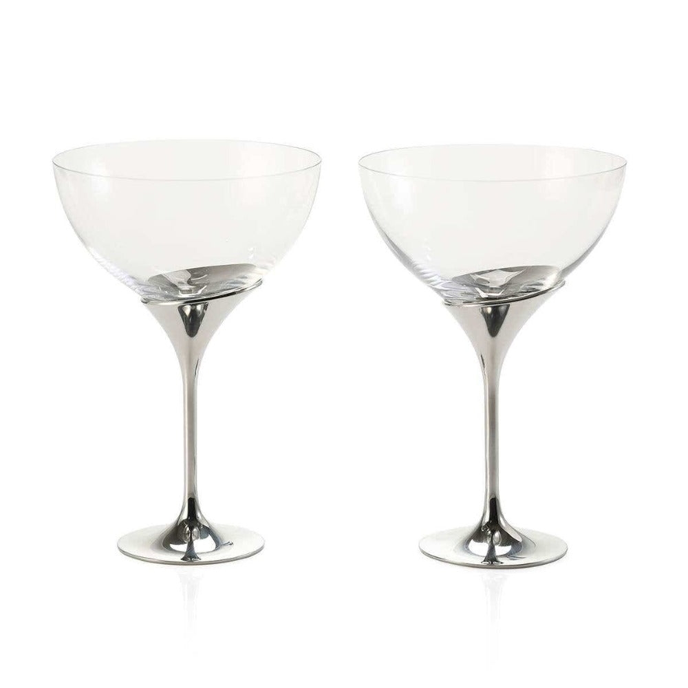 Royal Selangor Domaine Pewter Coupe Pair