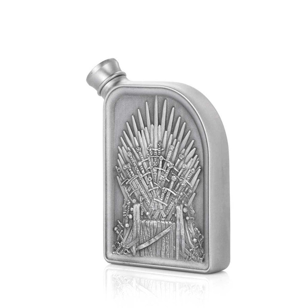 Royal Selangor Game of Thrones Iron Throne Pewter Hip Flask 150ML