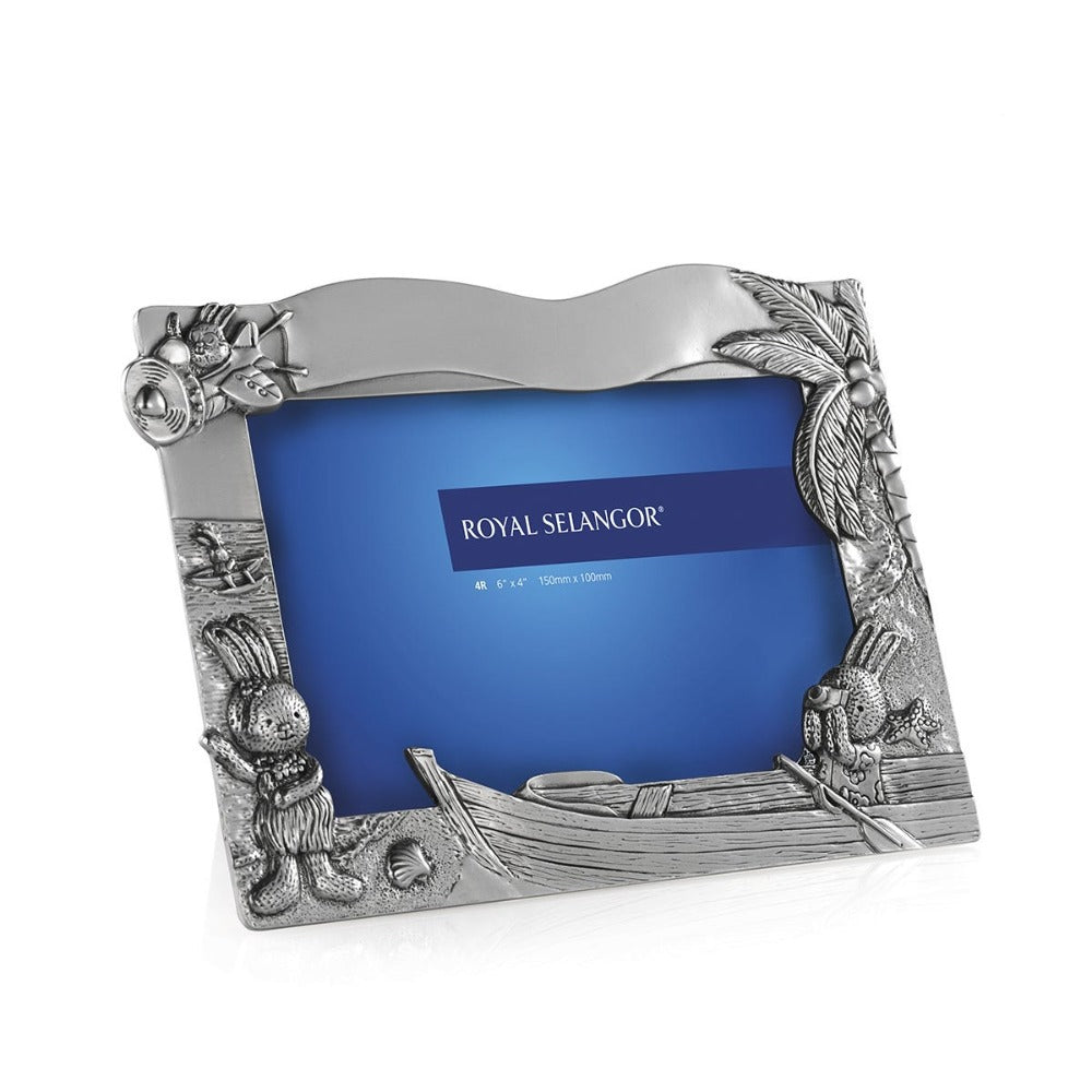 Royal Selangor Bunnies Waikiki Pewter Photo Frame