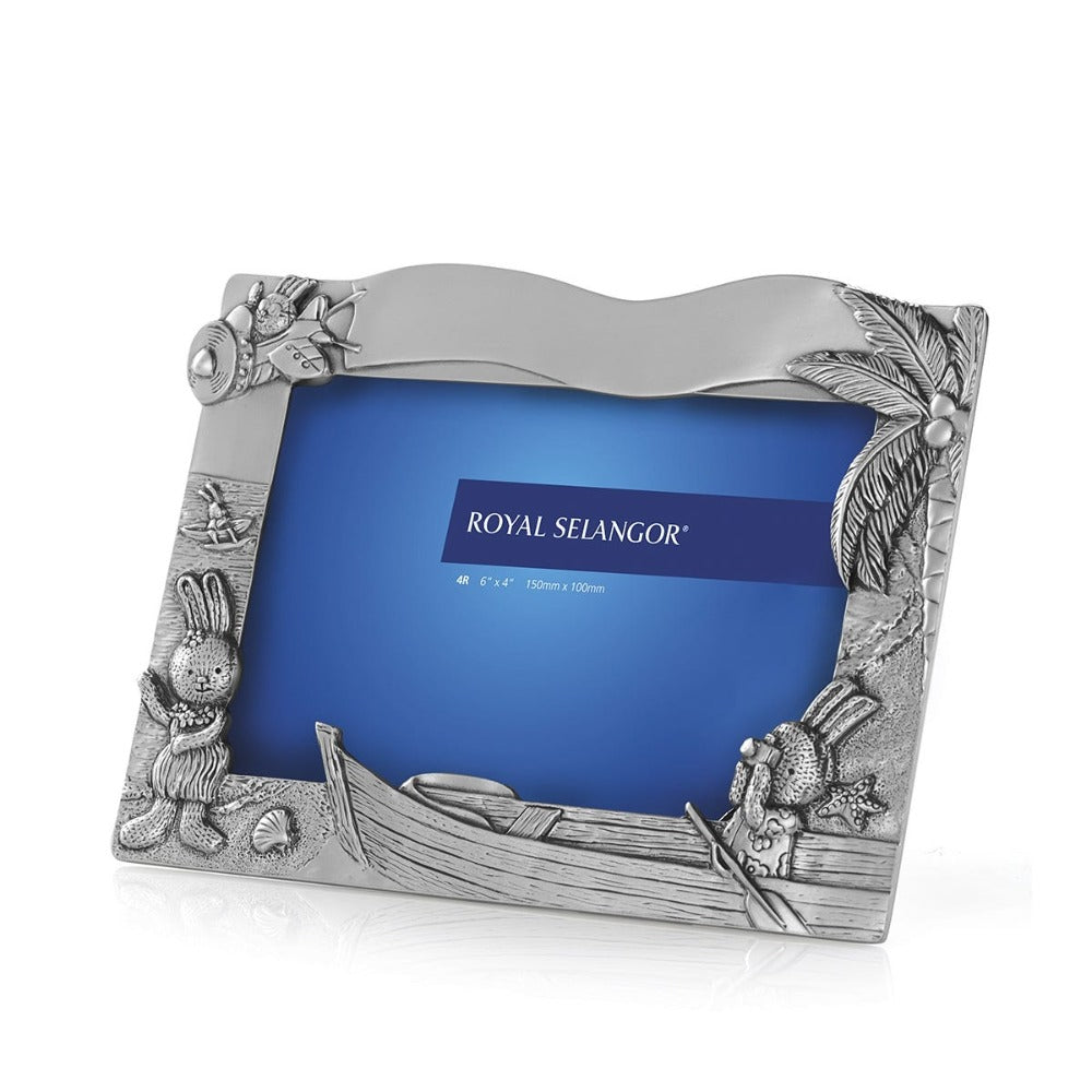 Royal Selangor Bunnies Waikiki Pewter Photo Frame