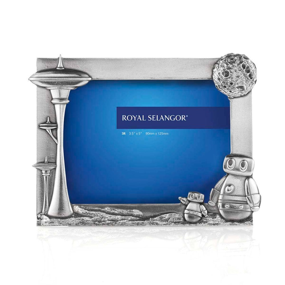 Royal Selangor Robotopia Cityscape Pewter Photo Frame