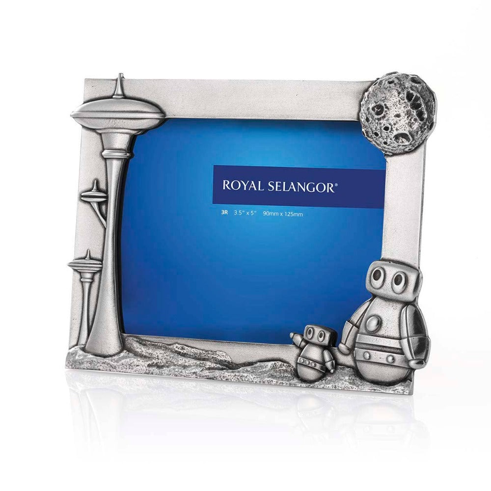 Royal Selangor Robotopia Cityscape Pewter Photo Frame