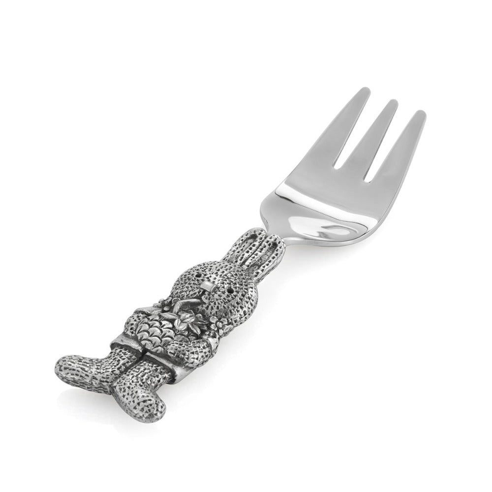 Royal Selangor Aloha Bunny Pewter Fork & Spoon Cutlery Set