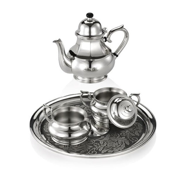 Royal Selangor Sovereign Pewter Tea Set In Gift Box